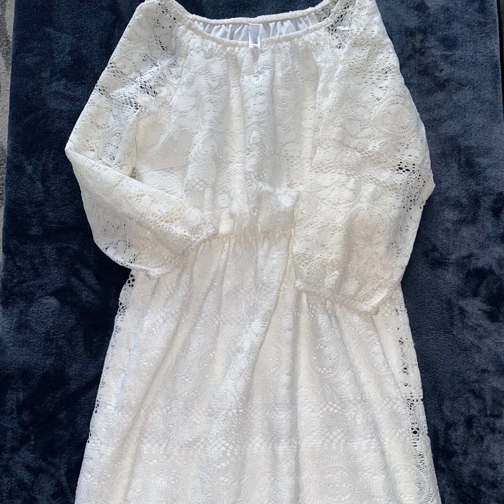 yellow linen mini dress Indie Open Back Size:L (US 12_14) The warm pastel tone A-line Straps Mini Backless illusion bustier